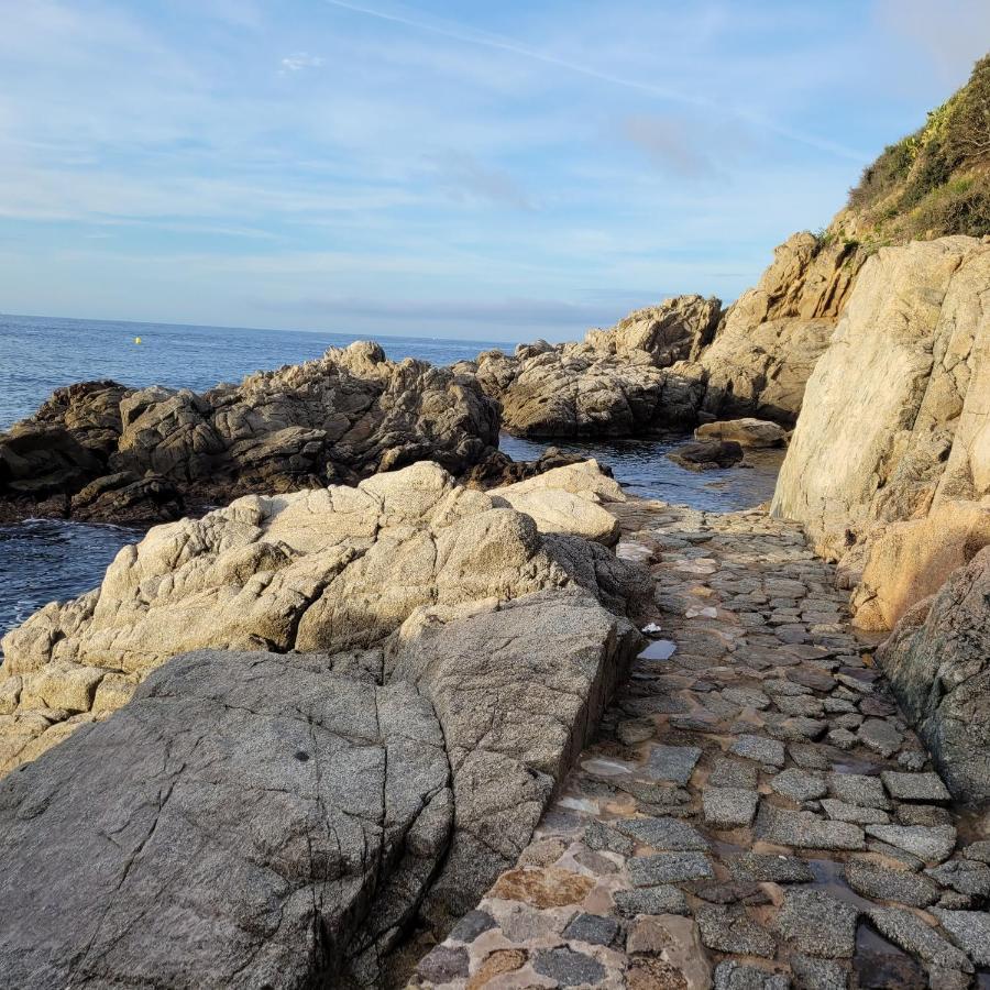 Appartamento delante del mar Lloret de Mar Esterno foto